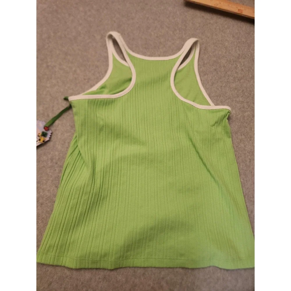 Minecraft Justice Tank Top Girls XL 16/18 Rib Knit Craft Without Limits‎ New